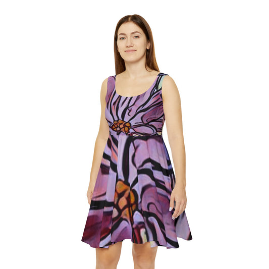 Women's Skater Dress (AOP)    spring floral